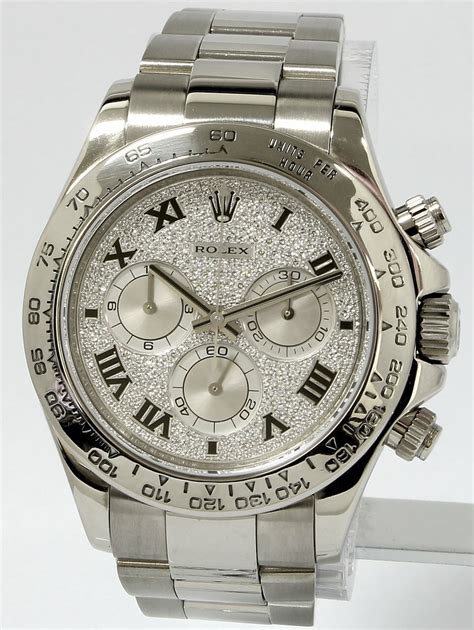 bracciale rolex daytona|Rolex daytona 18k white gold.